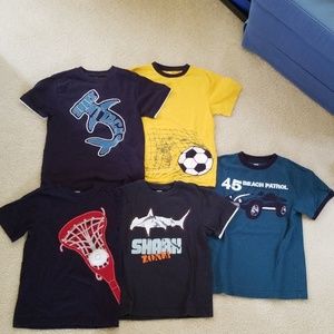 Boys Gymboree size 8 soft tshirt lot